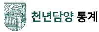 담양군청 통계 홈페이지